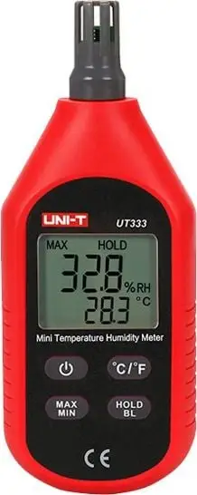 Matës temperature dhe lagështie Uni-T UT333, dixhital, portativ