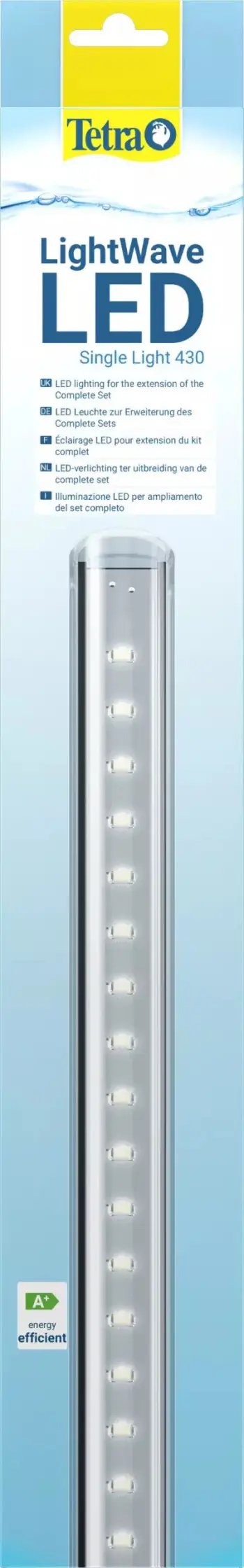 Llambë LED akuariumi Tetra LightWave Single Light 430, IP68, e bardhë
