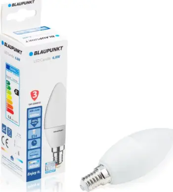 Llambë LED Blaupunkt E14, 6.8W, dritë natyrale