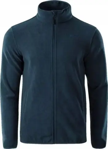 Xhup sweatshirt Hi-Tec Zoe II M, për meshkuj, zinxhir i plotë, navy blue