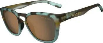 Syze dielli Tifosi Optics Smirk, lente kafe polarized, kornizë blu tortoise matte