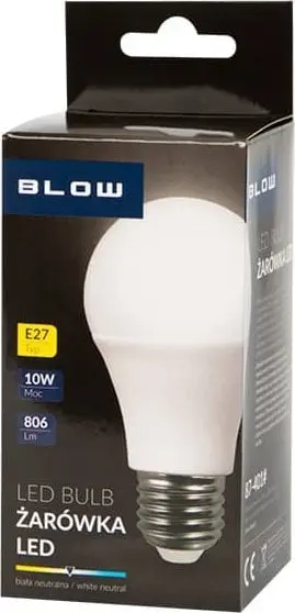 Llambë LED Blow 87-400, E27, 10W, dritë e bardhë neutrale