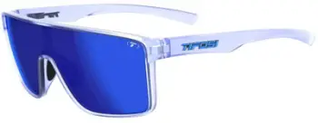 Syze dielli Tifosi Sanctum, lente Cobalt Blue Mirror, kornizë Ice Blue