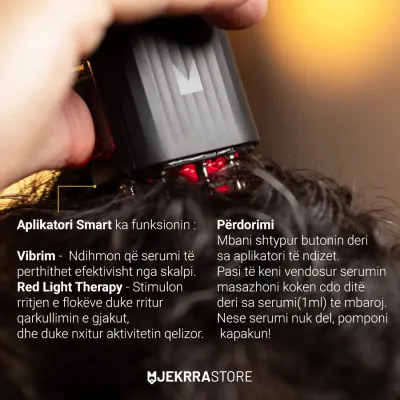 Set për flokë Mansera Serum Minoxidil 5%, 50ml + aplikator smart - 4