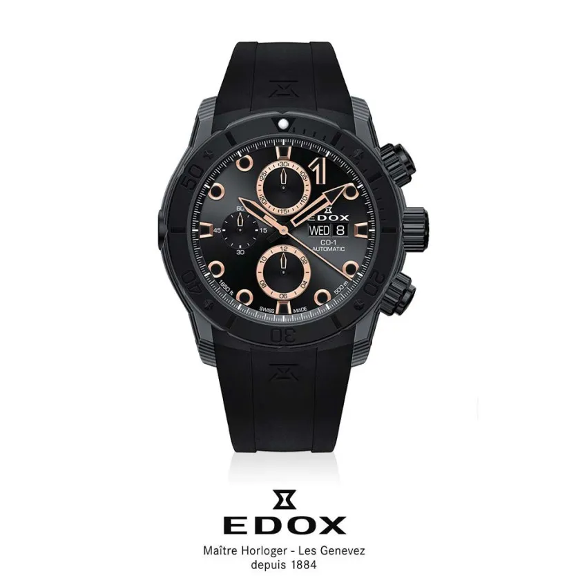 EDOX WATCH - 01125-CCN-NR - 1