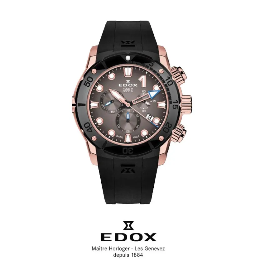 EDOX WATCH - 10242-TINRCA-BRDR - 1