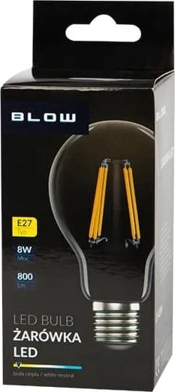 Llambë LED Blow E27 A60, 8W, filament, dritë e ngrohtë - 1