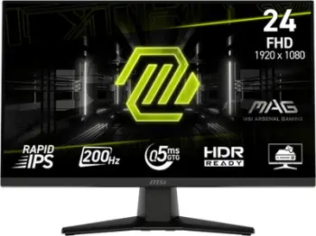 Monitor gaming MSI MAG 242F, 24", Full HD, 200Hz, HDR, i zi
