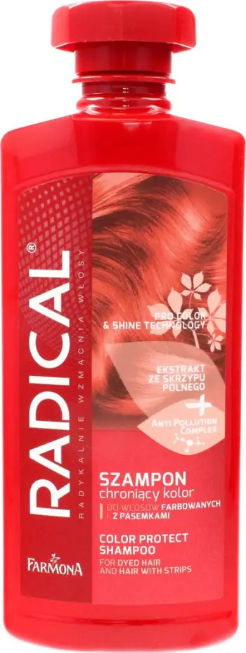 Shampon mbrojtës për flokë të lyer Farmona Radical Color, 500ml