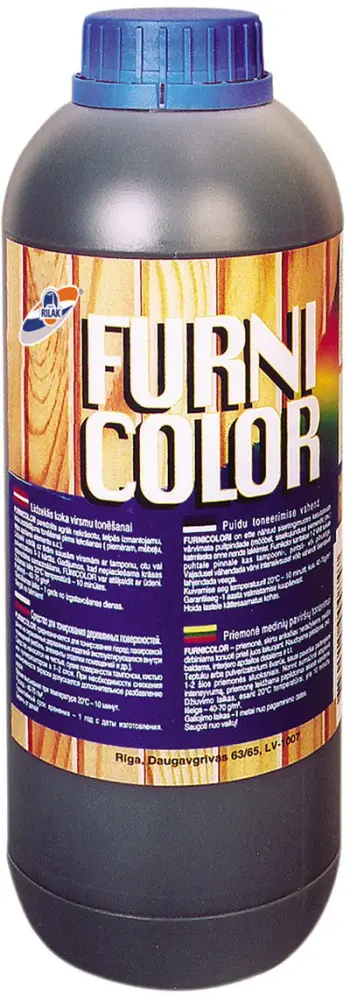 Bojë druri Furnicolor nr 10, 1L, dekorative, kafe