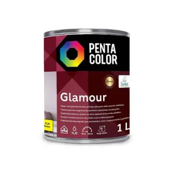 Bojë e brendshme Pentacolor Color + Paint Glamour Clr B, e dispersuar, për DIY