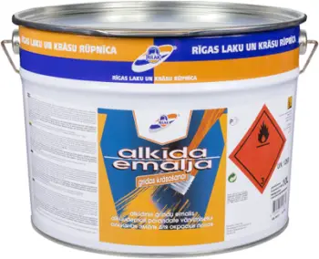 Bojë dyshemeje Rilak Alkyd Enamel, 0.9L, kafe e verdhë