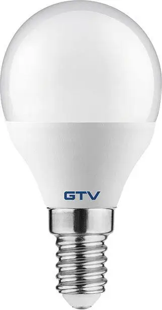 Llambë LED GTV, E14, 8 W, B45, SMD2835, 4000K, 700lm