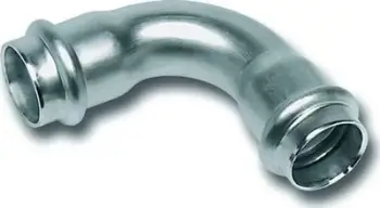 Fiting bërryl Sanha NiroSan 90°, 2M, 64 mm, çelik inox