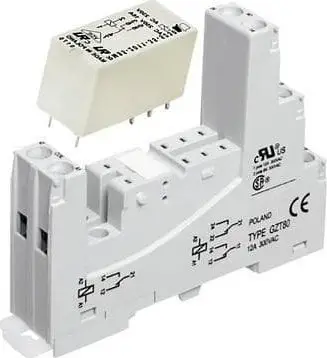 Rele modulare Ropam RM85-230V-1P, spirale 230V AC, 12A 300VAC, për shinë DIN