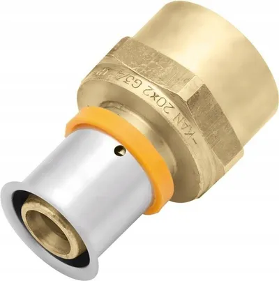 Fiting bronzi ultraPRESS, fileto femër 1", diametër 26mm - 1