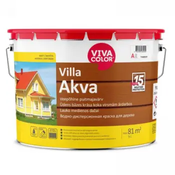 Bojë fasade Viva Color Villa Akva A, 2.7L, e bardhë