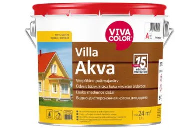 Bojë fasade Viva Color Villa Akva C, për DIY, 2.7L, e bardhë