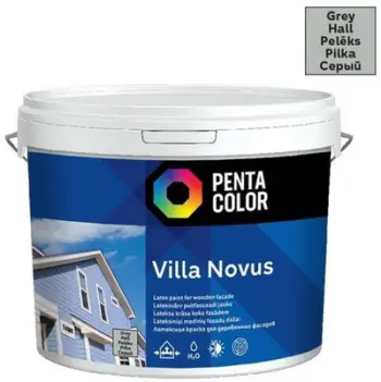 Bojë fasade Pentacolor Villa Novus, 5L, gri