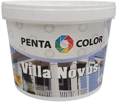 Bojë fasade Pentacolor Villa Novus, për jashtë, e verdhë - 2