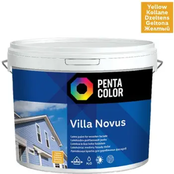Bojë fasade Pentacolor Villa Novus, për jashtë, e verdhë