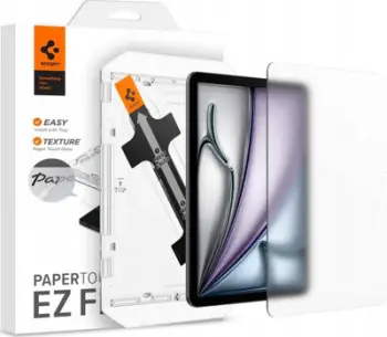 Mbrojtës ekrani Spigen Paper Touch EZ Fit, për iPad Air 11" 2024, matte, transparent