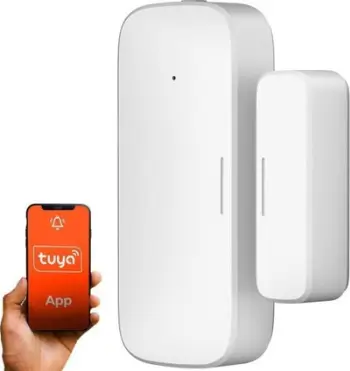 Senzor sigurie Extralink Smart Life, për dyer dhe dritare, me alarm, i bardhë