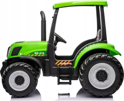 Traktor elektrik për fëmijë Lean Cars A011, 24V, me telekomandë, i gjelbër - 4