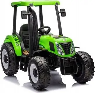 Traktor elektrik për fëmijë Lean Cars A011, 24V, me telekomandë, i gjelbër