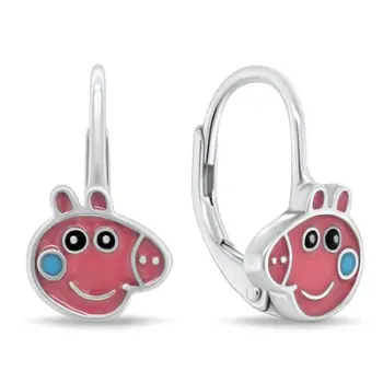 Vathë për vajza Brilio Silver Peppa Pig EA1160W, të argjendtë/ rozë