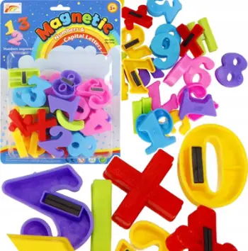 Numra magnetikë MEGA CREATIVE 531409, set edukativ për fëmijë, shumëngjyrësh