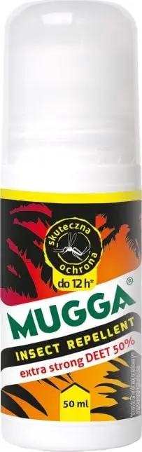 Repelent kundër insekteve Mugga Milk, 50% DEET, 50 ml
