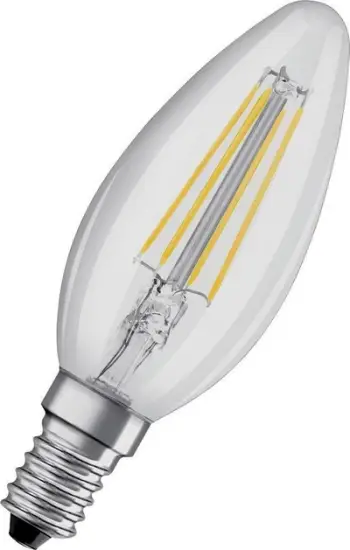 Llambë LED OSRAM Classic B E14, 4W, 2700K, e tejdukshme