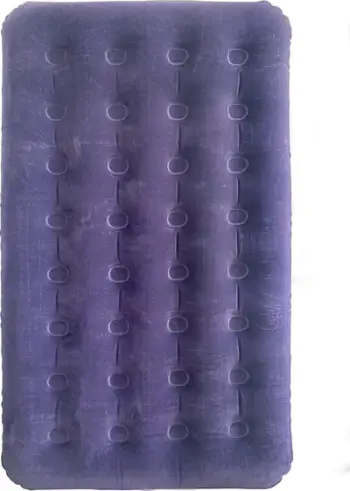 Dyshek fryrës Rebel Single, 186 x 96 x 22 cm, me pompë dore, blu