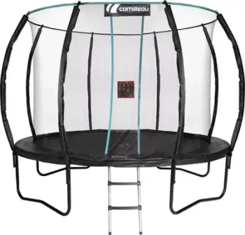 Trampolinë Cornilleau Spring 312121, 366 cm, me rrjetë mbrojtëse, gri