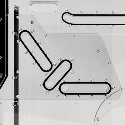 Pllakë distro Singularity Computers Spectre 2.0 Elite, anësore, akrilik, e zezë - 1