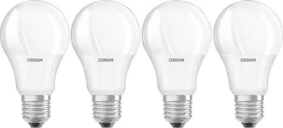 Llambë LED OSRAM Retro E27, 9W, 2700K, mat, pako 4 copë - 1