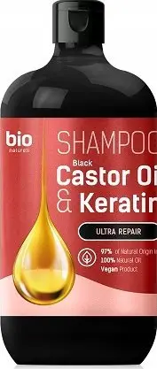 Shampoo për flokë Bio Naturell Ultra Repair, me vaj ricini, me keratinë, 946ml