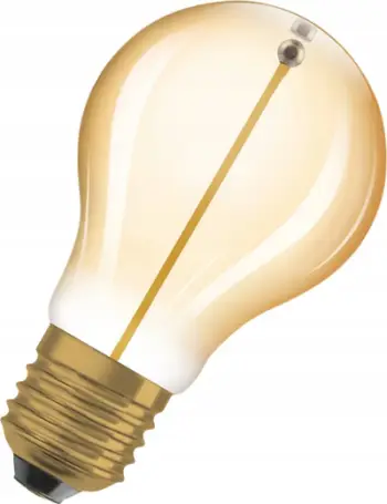 Llambë LED OSRAM Vintage 1906, E27, 1.8W 2700K, ngjyrë ari