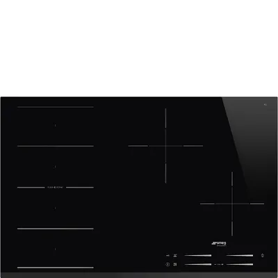 Pllakë gatimi SMEG SI1F7845B, 78cm, 7200 W, e zezë - 1