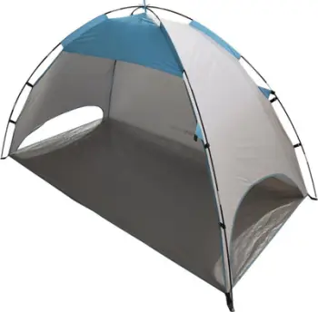 Çadër plazhi Enero Camp Beach Tent Windbreak, 220x115x120 cm, me dysheme, blu