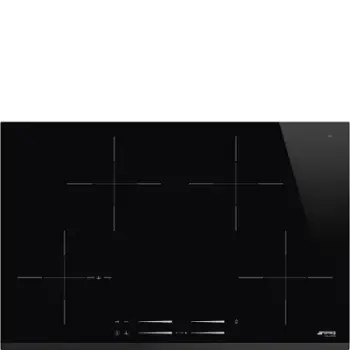 Pllakë gatimi SMEG SI7844B, 78cm, 7200 W, e zezë