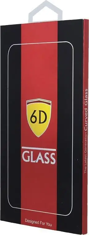 Mbrojtës ekrani xhami 6D për Apple iPhone 13 Pro Max 6.7", transparant me kornizë të zezë