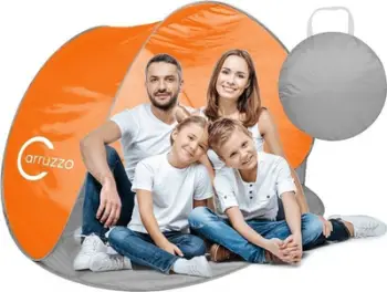 Çadër plazhi Carruzzo L3B3 Beach Tent, 140x110 cm, hapje automatike, blu