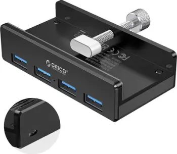 HUB USB Orico MH4PU P, 4x USB A 3.0, aktiv, i zi