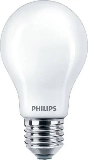 Llambë LED Philips 26396300, 8W 60W ekuivalente, bazë E27, monochrome