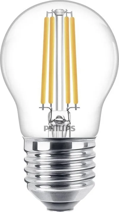 Llambë LED Philips 76231500, E27, 6.5W 60W ekuivalente, dritë e bardhë e ngrohtë - 1