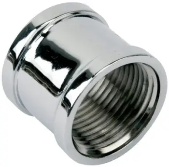 Fiting për gyp fleksibël TDM Brass COUPLING, 1/2" F/F, bronz