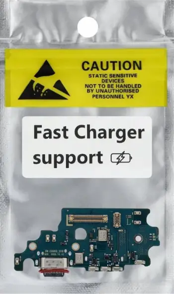 Pllakë karikimi Samsung S21 Plus G996B, Fast Charge, OEM, jeshile