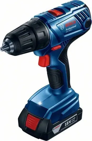 Trapano kaçavidë pa kabllo Bosch GSR 180-LI, 18V, 2x2.0Ah, me bita